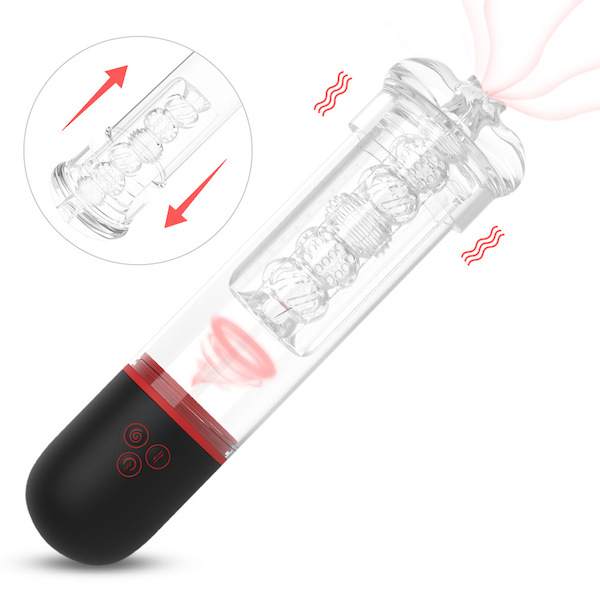 Máy tập dương vật S-Hande Air 2 tự động tăng kích cỡ, rung hút mạnh