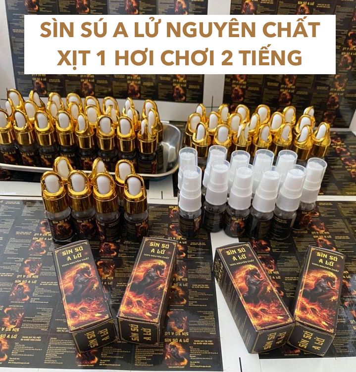 Sìn sú A Lử xịt nguyên chất Ê Đê | Hỗ trợ sinh lý, chống xuất tinh sớm Sìn sú A Lử xịt nguyên chất Ê Đê | Hỗ trợ sinh lý, chống xuất tinh sớm