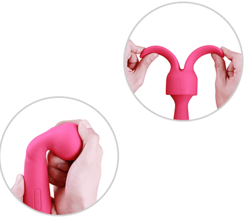 Chày rung Svakom Emma 2 in 1 cao cấp massage kích thích tuyệt đỉnh