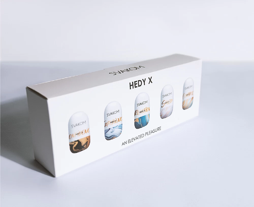 Âm đạo giả nhỏ gọn Svakom Hedy X silicone cao cấp siêu thực