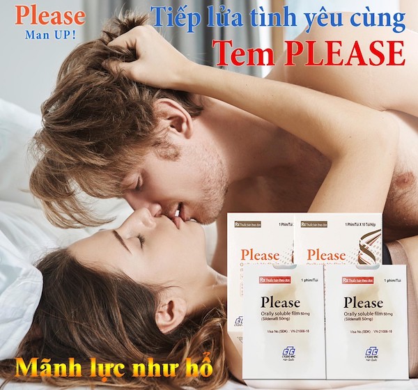 Tem ngậm Hàn Quốc 100mg - Hỗ trợ sinh lý nam giới hiệu quả
