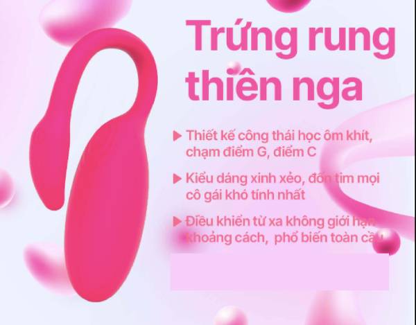 Trứng rung thiên nga Flamingo điều khiển điện thoại cao cấp kích thích Trứng rung thiên nga Flamingo điều khiển điện thoại cao cấp kích thích