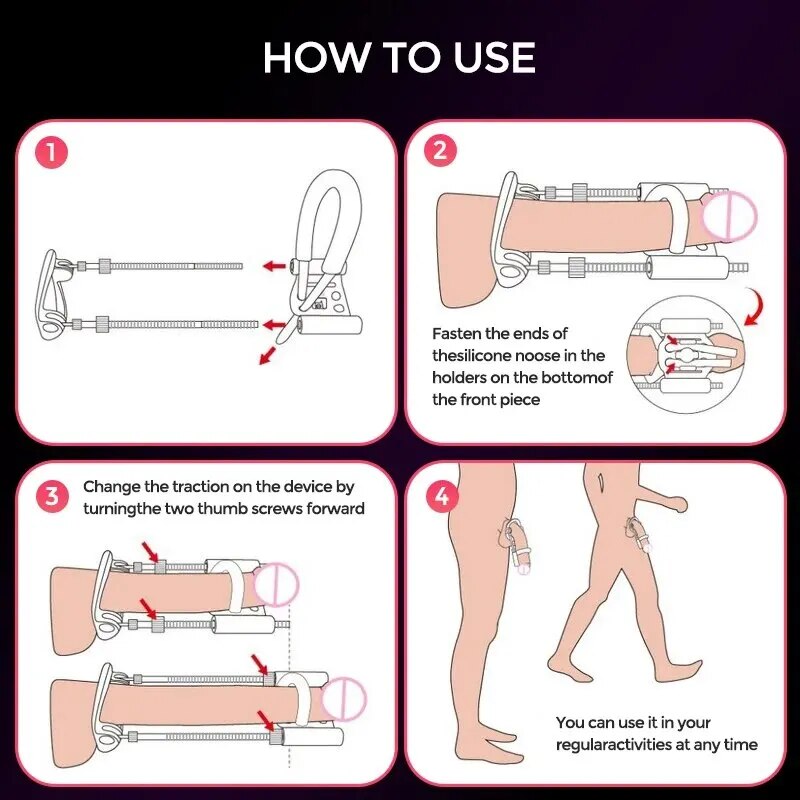 Máy tập kéo dài dương vật Max Fit tăng kích thước tự nhiên hiệu quả