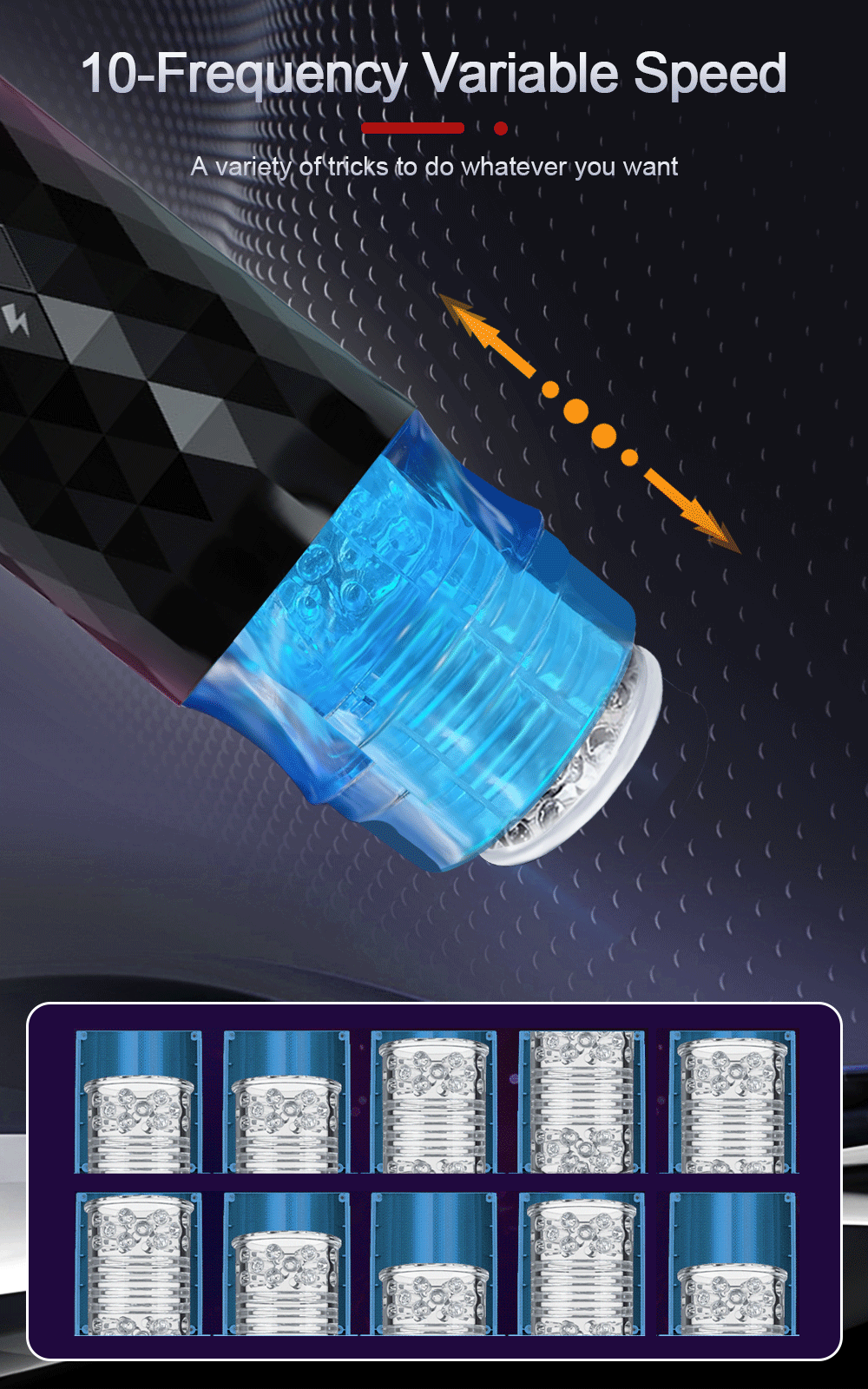 Âm Đạo Giả Đa Năng Rung Thụt Tự Động Kích Thích Mạnh Mẽ