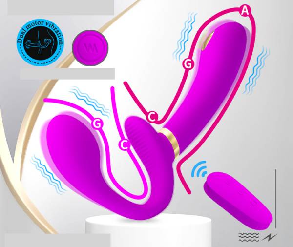 Dương vật giả 2 đầu rung sốc điện sạc pin Pretty Love êm ái Dương vật giả 2 đầu rung sốc điện sạc pin Pretty Love êm ái