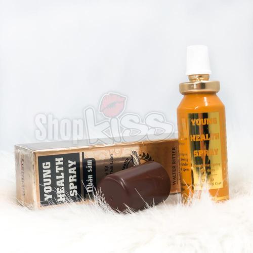 Chai xịt Young Health Ginseng kéo dài quan hệ xuất tinh sớm