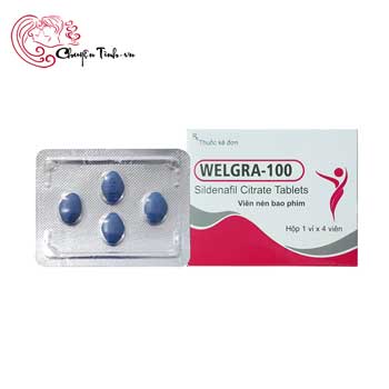 Welgra 100mg Ấn Độ tăng cường sinh lý nam giới mạnh mẽ hiệu quả