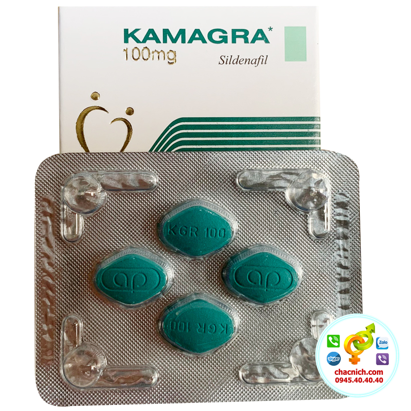 Kamagra 100mg cường dương Ấn Độ kéo dài thời gian quan hệ