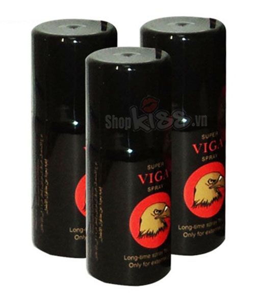 Chai xịt kéo dài Super Viga 150000 chống xuất tinh sớm hiệu quả an toàn