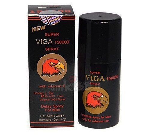 Chai xịt kéo dài Super Viga 150000 chống xuất tinh sớm hiệu quả an toàn