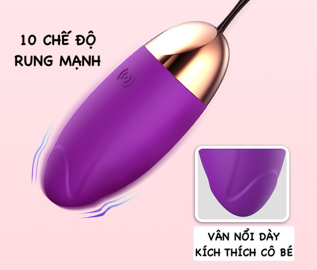 Trứng rung LILO Laime Egg mạnh mẽ sạc USB giá tốt siêu hot