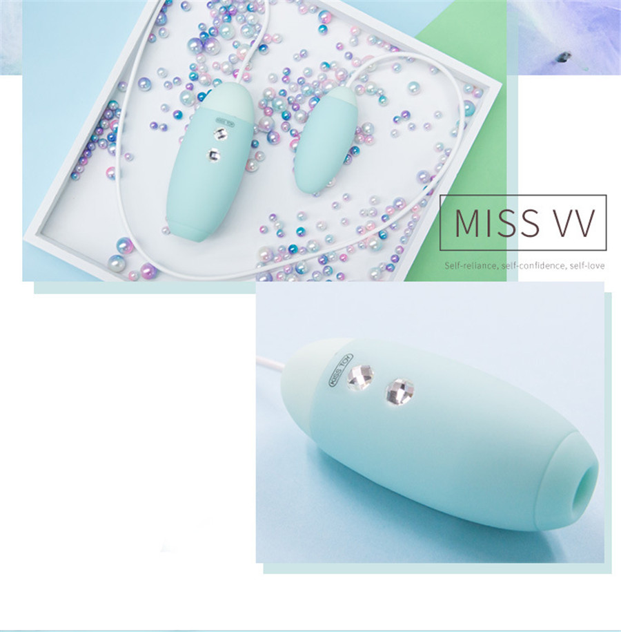 Trứng Nhảy Kis Toy Hút Rung Mạnh Miss VV USA Siêu Phê