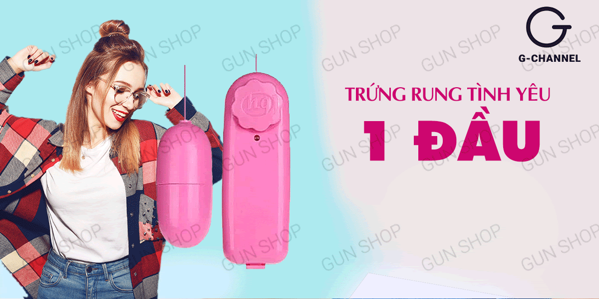 Trứng rung mini một đầu có dây giá rẻ dùng pin chất lượng tốt