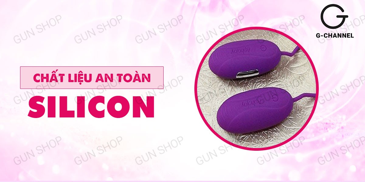 Trứng rung 2 đầu sạc điện Aphojoy siêu bền tiện lợi giá tốt