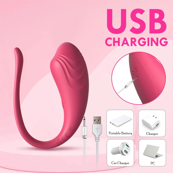 Trứng Rung Cá Heo Little Tadpole Bluetooth Điều Khiển App Siêu Hot Trứng Rung Cá Heo Little Tadpole Bluetooth Điều Khiển App Siêu Hot