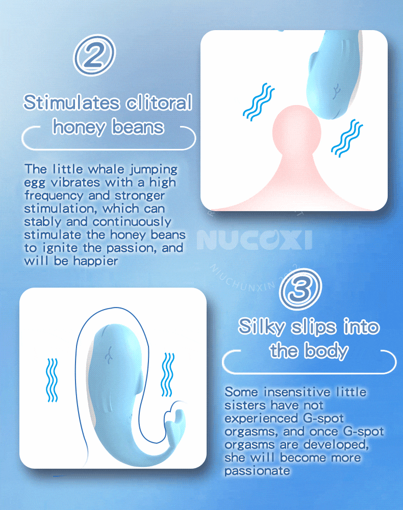 Máy rung mini cá heo điều khiển từ xa kích thích tuyệt đỉnh