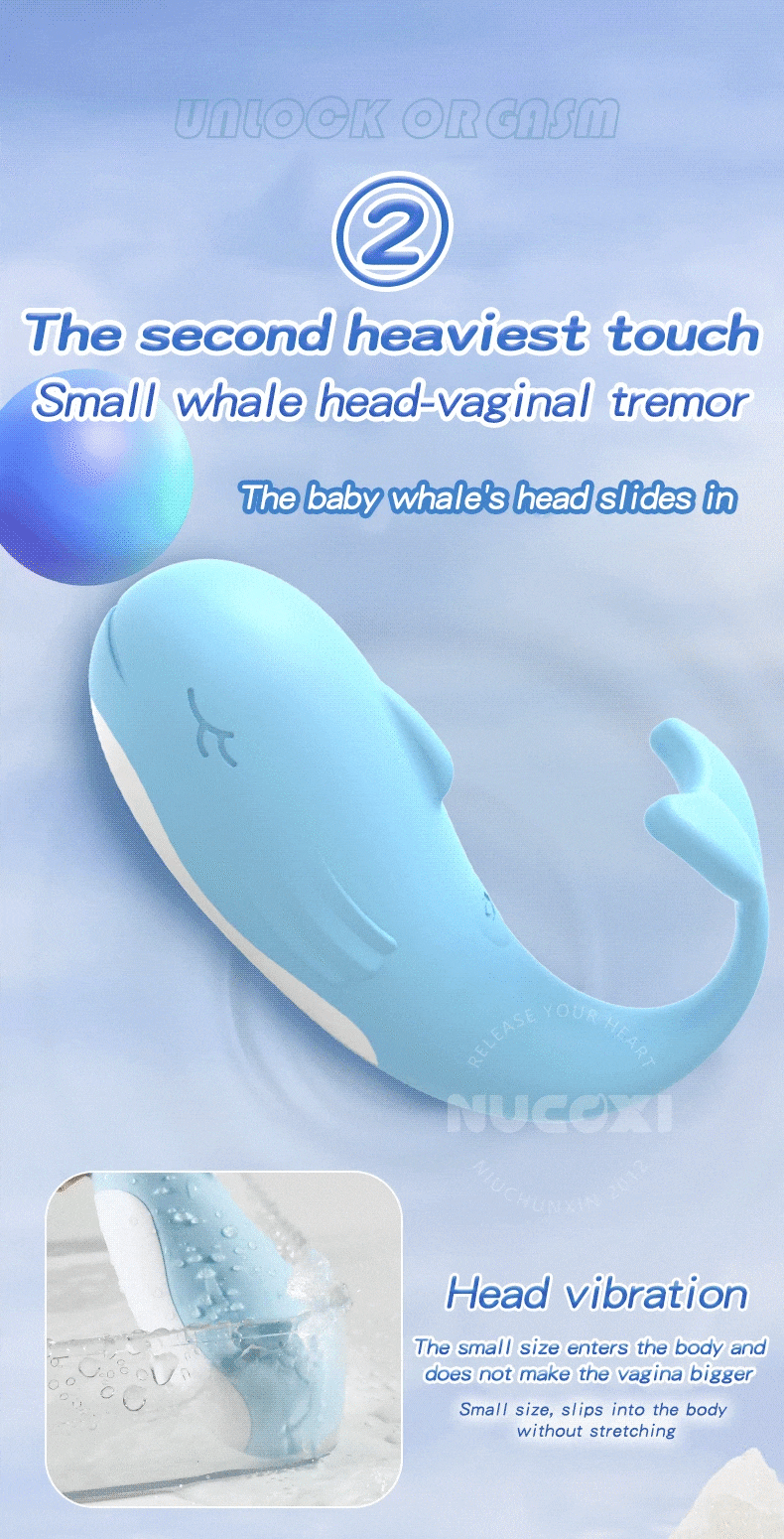 Máy rung mini cá heo điều khiển từ xa kích thích tuyệt đỉnh