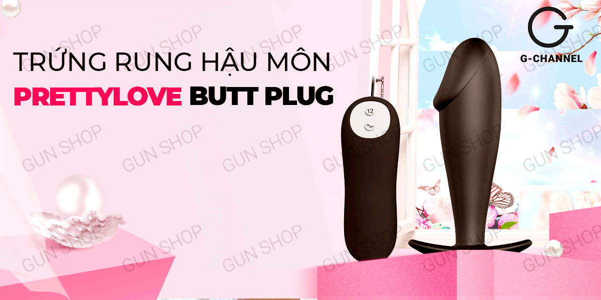 Trứng rung hậu môn chống nước pin mạnh Pretty Love kích thích cực đỉnh Trứng rung hậu môn chống nước pin mạnh Pretty Love kích thích cực đỉnh