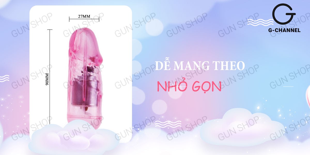 Trứng rung inox 2 đầu Baile cao cấp sành điều, cực sướng