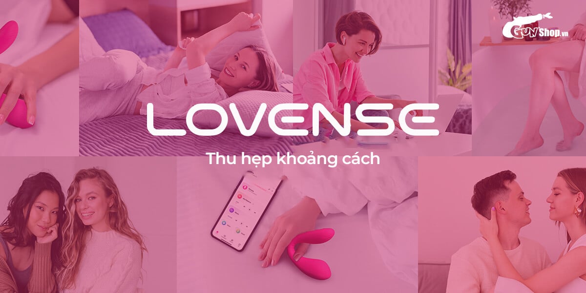 Trứng rung 2 đầu Lovense Dolce điều khiển app kích thích mua ngay