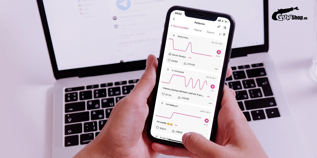 Trứng rung 2 đầu Lovense Dolce điều khiển app kích thích mua ngay