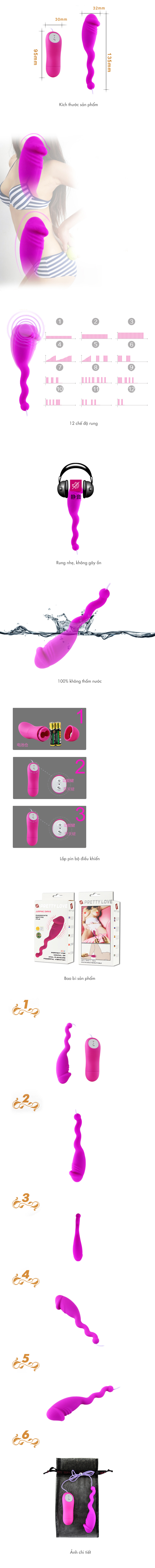 Trứng rung silicon cao cấp chất lượng tốt kích thích cực mạnh