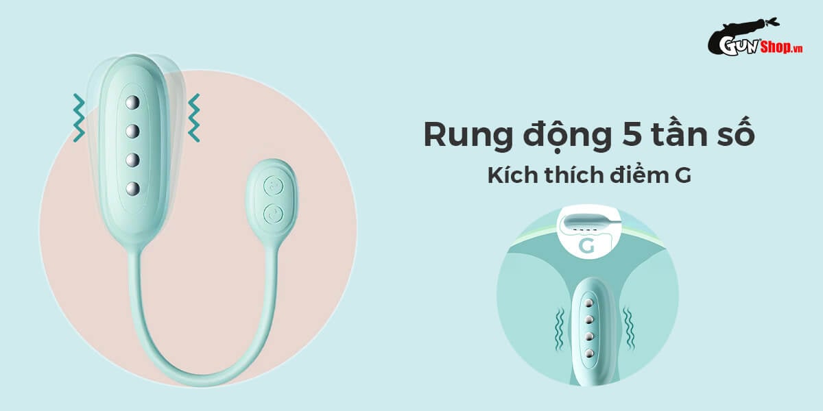 Trứng rung Svakom Viviana điều khiển app, kích thích mạnh, cao cấp