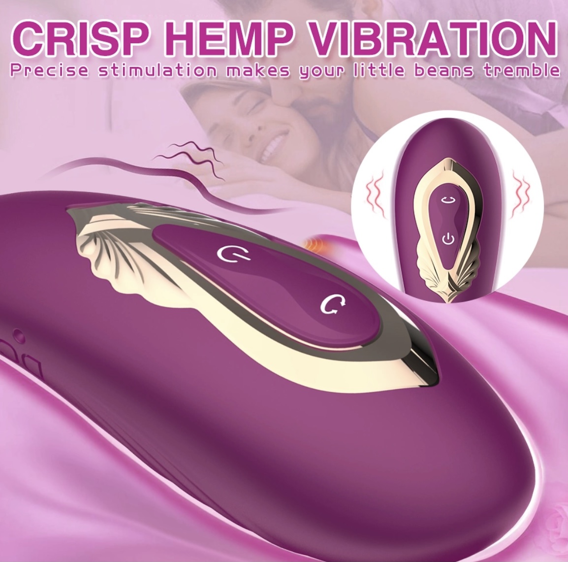 Trứng Rung Tình Yêu 2 Đầu Kích Thích Điểm G Cực Mạnh