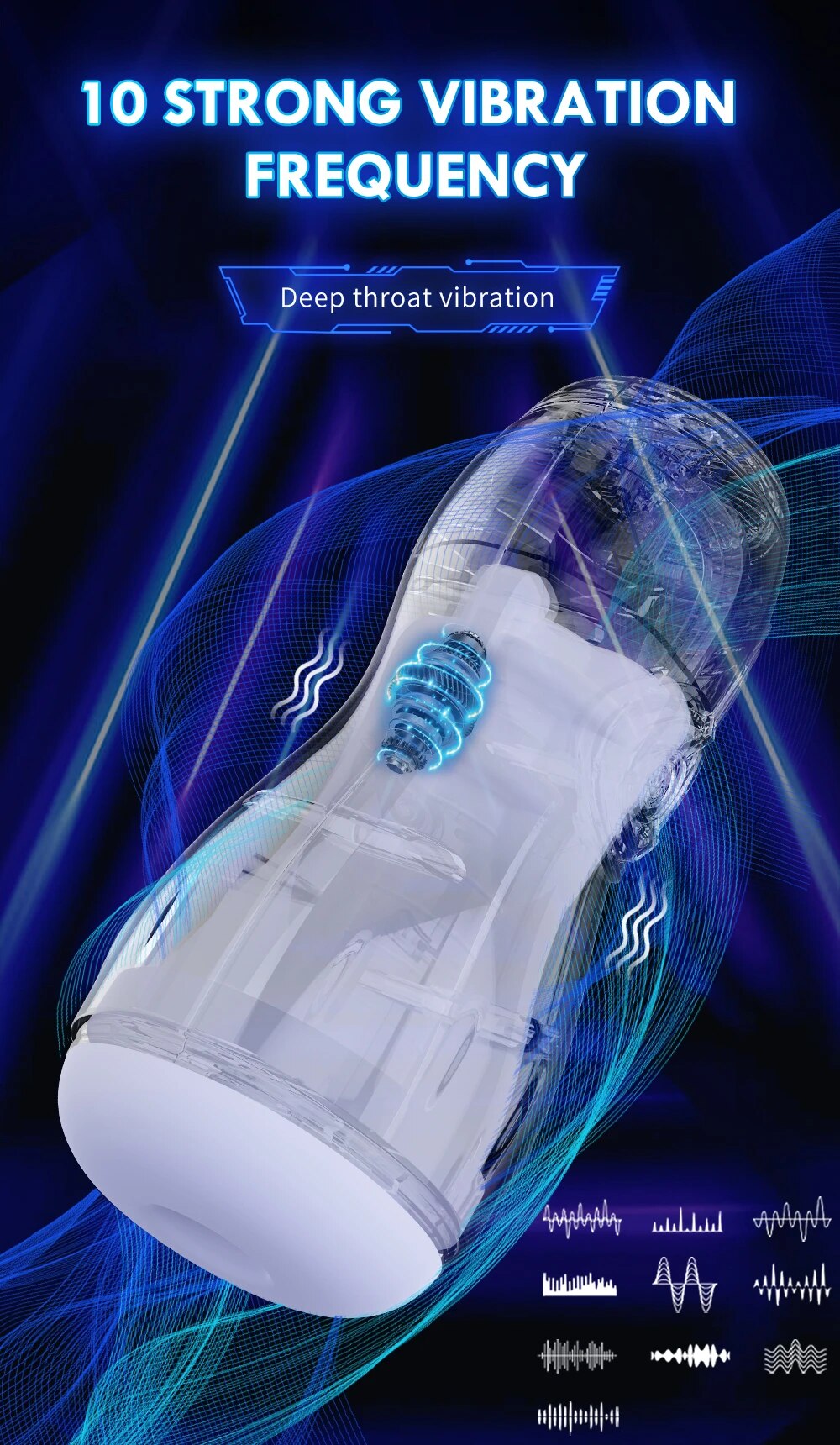 Máy Thủ Dâm Carl Tự Động Bú Mút Co Bóp Mạnh - Cực Khoái