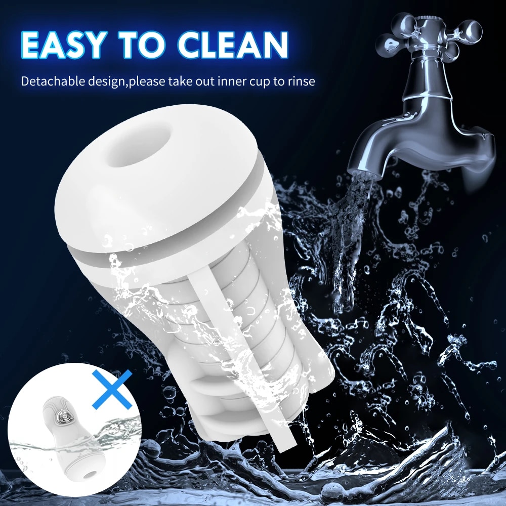 Máy Thủ Dâm Carl Tự Động Bú Mút Co Bóp Mạnh - Cực Khoái