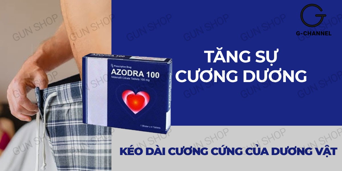 Azodra 50mg hỗ trợ cương dương kéo dài thời gian tăng sinh lý an toàn Azodra 50mg hỗ trợ cương dương kéo dài thời gian tăng sinh lý an toàn