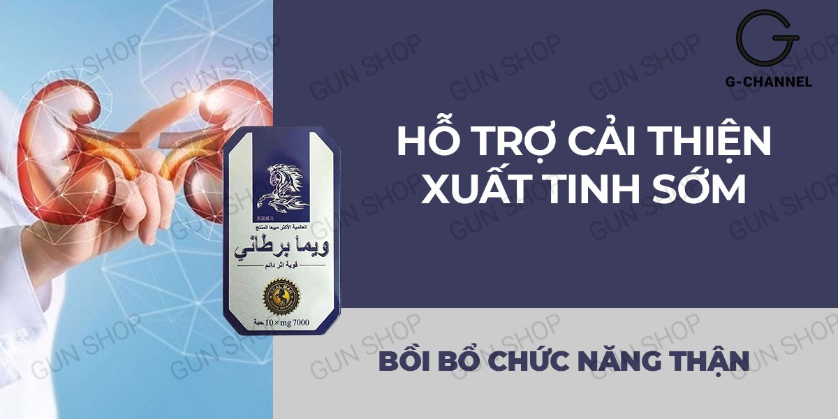 Ngựa Thái chính hãng tăng cường sinh lý Nam kéo dài thời gian quan hệ hộp 10 viên