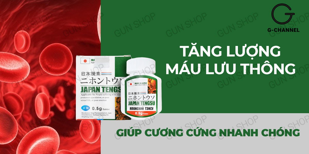 Viên uống Tengsu cường dương tăng sinh lý nam mạnh mẽ 16 viên Viên uống Tengsu cường dương tăng sinh lý nam mạnh mẽ 16 viên