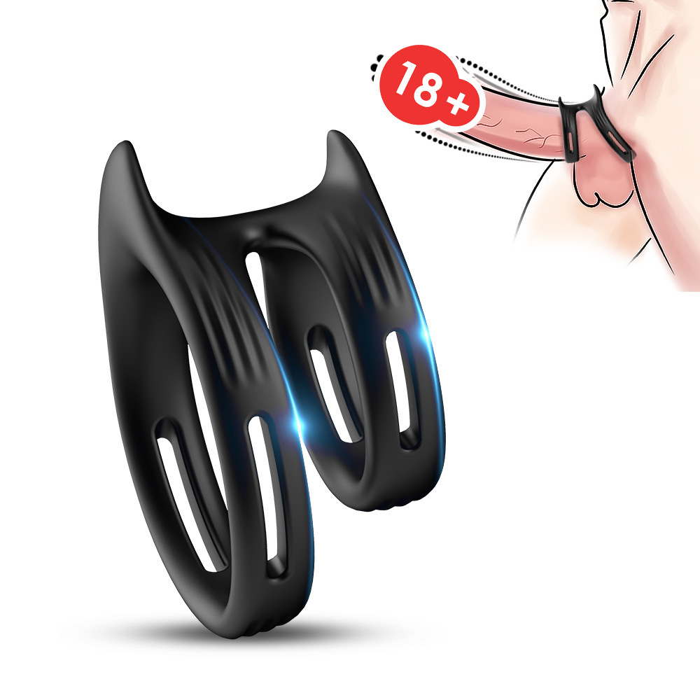 Vòng đôi silicon Cock Ring Stay Hard Mỹ cao cấp chống xuất tinh sớm