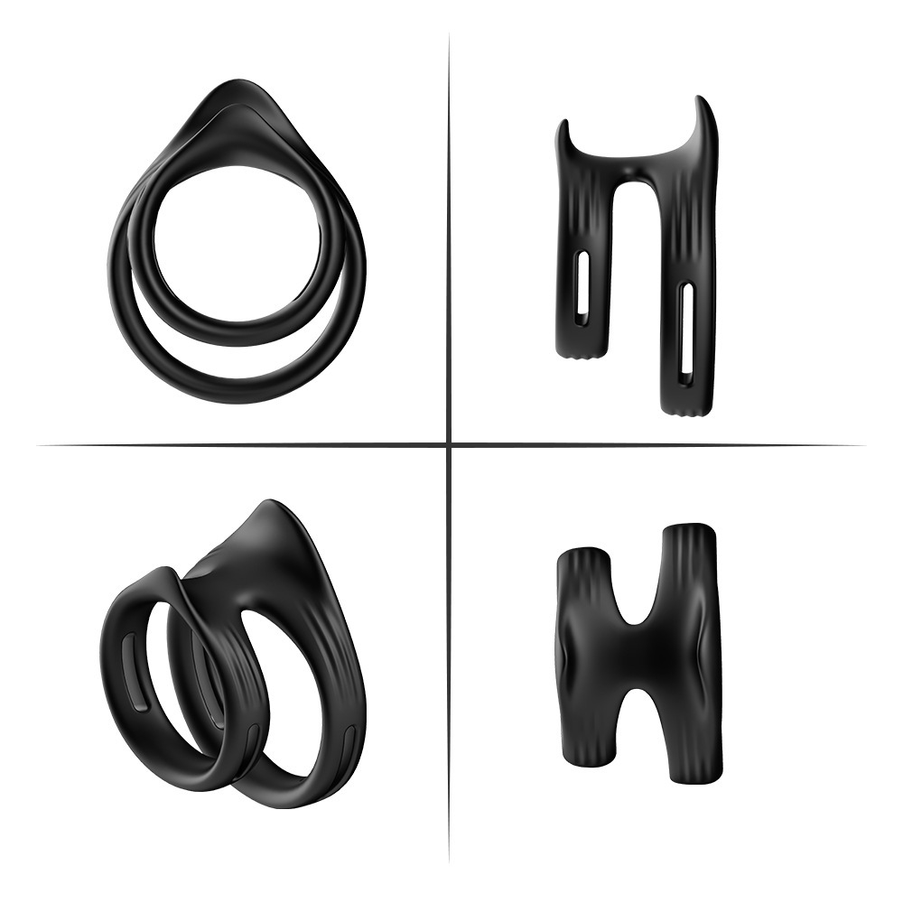 Vòng đôi silicon Cock Ring Stay Hard Mỹ cao cấp chống xuất tinh sớm