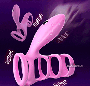 Vòng rung quai đeo bìu Leten Thunder tăng khoái cảm nam