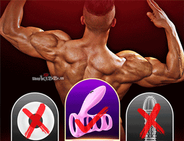 Vòng rung quai đeo bìu Leten Thunder tăng khoái cảm nam