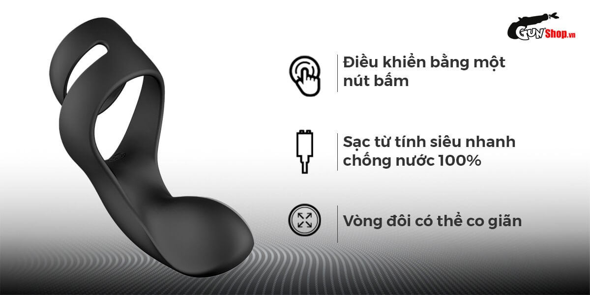 vòng đeo dương vật Svakom Benedict chống xuất tinh sớm kích thích nữ
