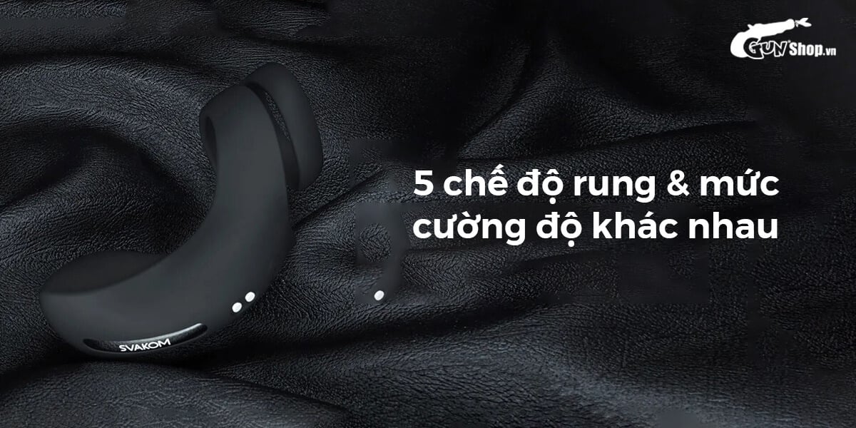 vòng đeo dương vật Svakom Benedict chống xuất tinh sớm kích thích nữ