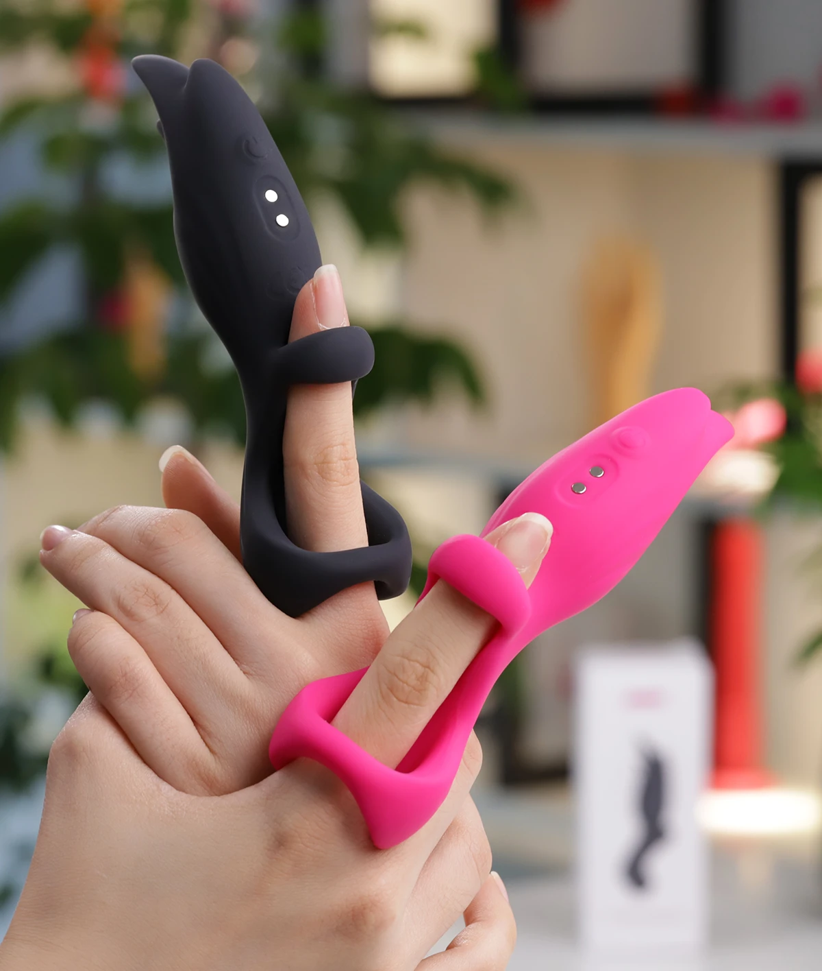 Yeain Finger Magic Máy Rung Đeo Ngón Tay Kích Thích Mọi Điểm G