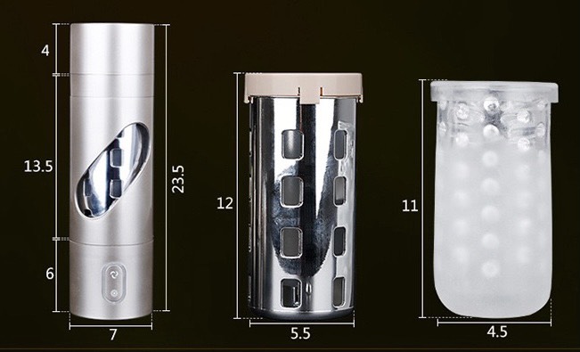 Âm Đạo Giả Evo Nhật Bản Xoay Tự Động Hút Ẩm Cực Đã