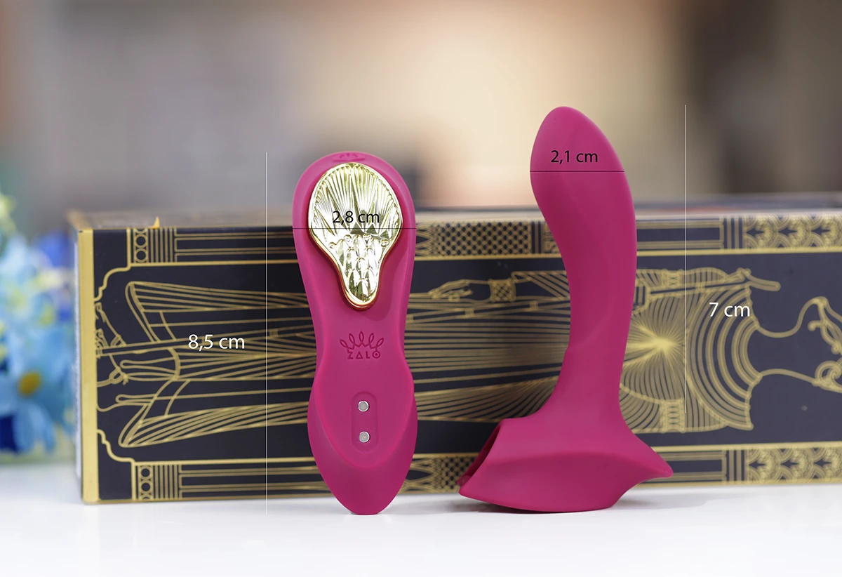 Máy massage Zalo Aya 2 đầu rung mạnh kết nối App tiện lợi