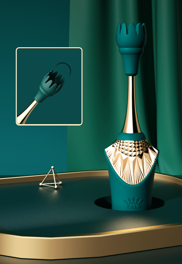 Zalo Queen Bess 2 4 đầu thay thế đa điểm kích thích mới nhất