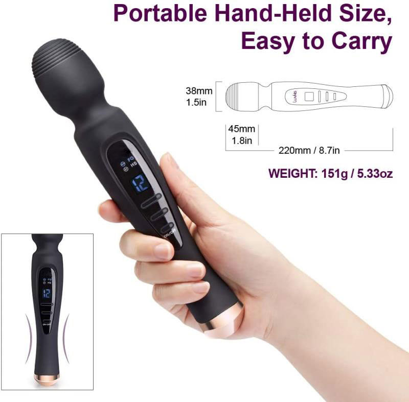Chày Rung Zini Magic Wand 360 Độ Massage G Kích Thích Cực Sướng