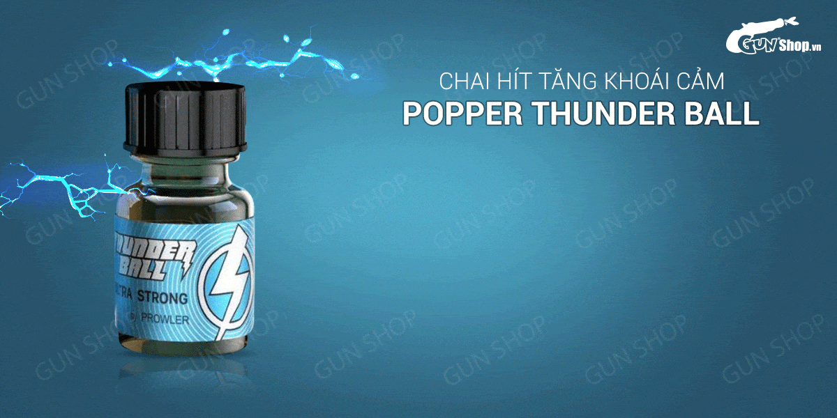  Kho sỉ Popper Thunder Ball 10ml chính hãng Mỹ USA PWD có tốt không?