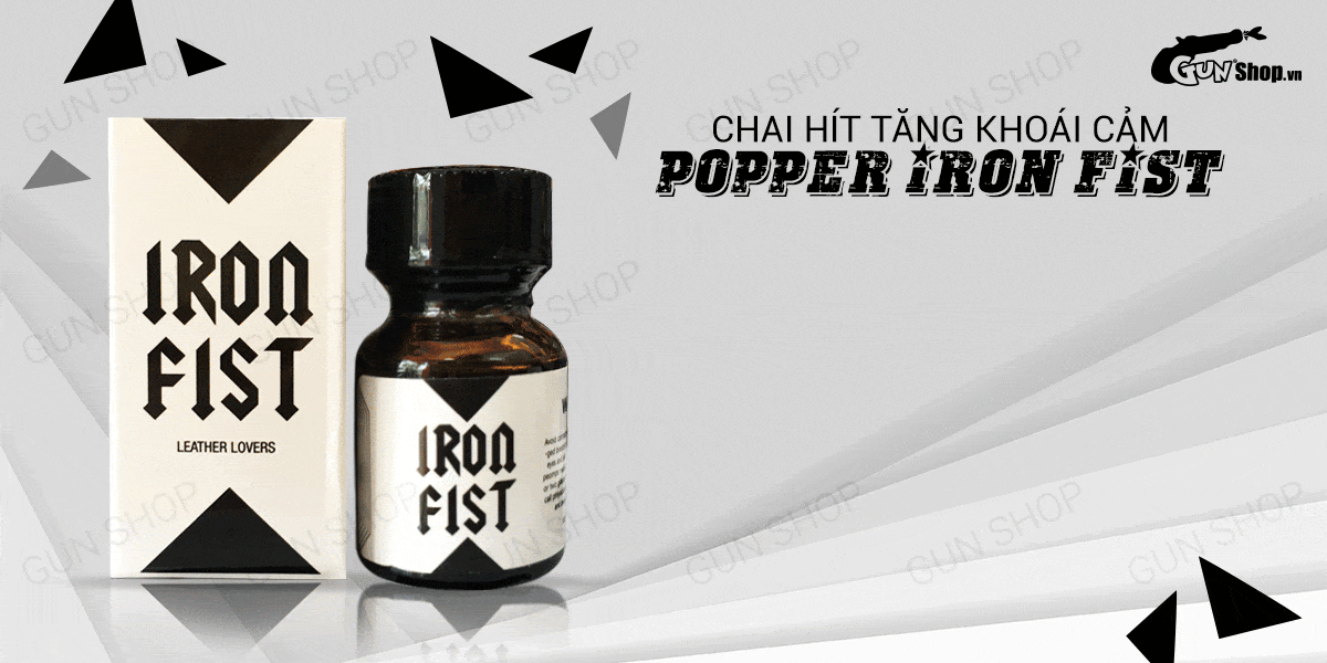 Popper Iron Fist 10ml Mỹ USA chính hãng tăng khoái cảm mạnh