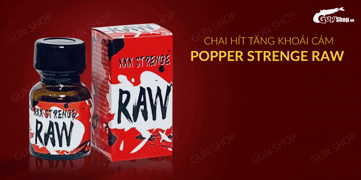 Bỏ sỉ Popper Strenge Raw 10ml chính hãng Mỹ USA PWD hàng xách tay Bỏ sỉ Popper Strenge Raw 10ml chính hãng Mỹ USA PWD hàng xách tay