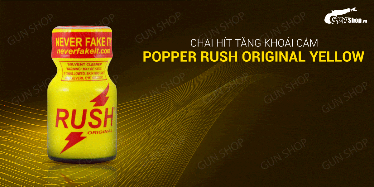 Popper Rush Original Yellow 10ml USA chính hãng giá tốt