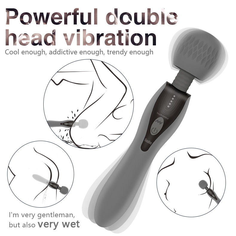  Bán Chày rung cao cấp Gusdun AV 2 đầu rung xoay massage cho nữ cao cấp