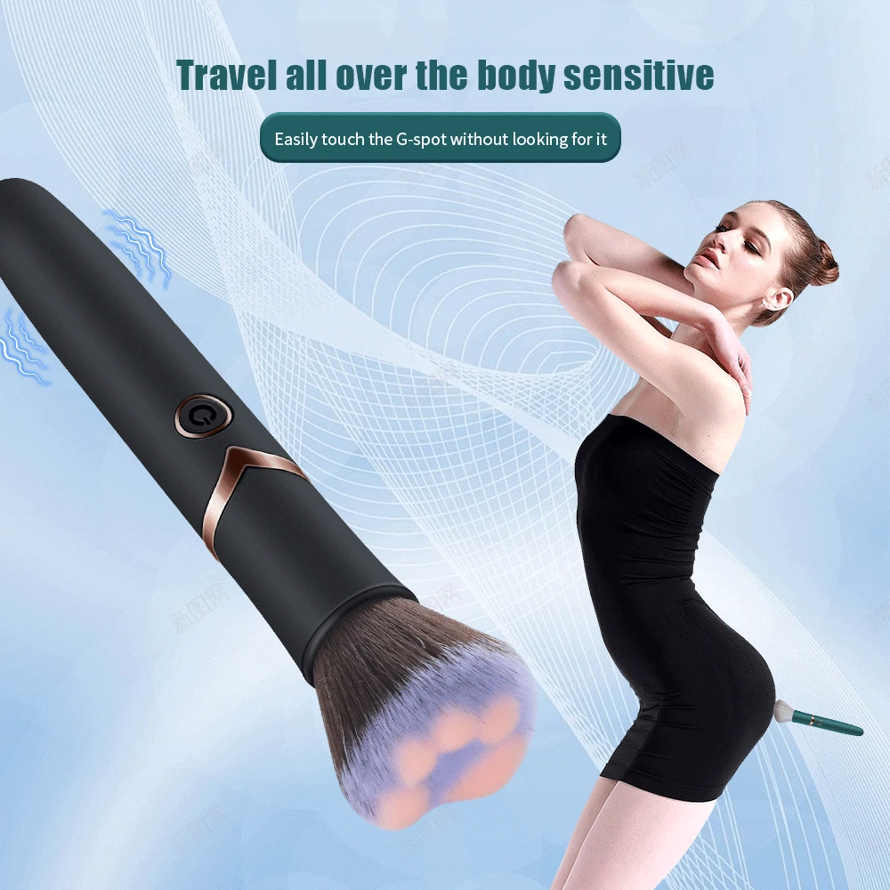 Que Rung Điểm G Cọ Trang Điểm Massage Kích Thích Tình Yêu